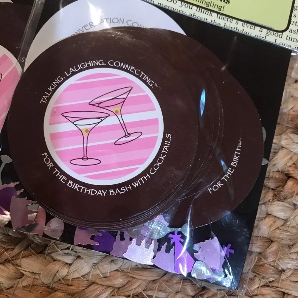 🍷Conversation Confetti/2 Packs
